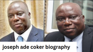 joseph ade coker biography